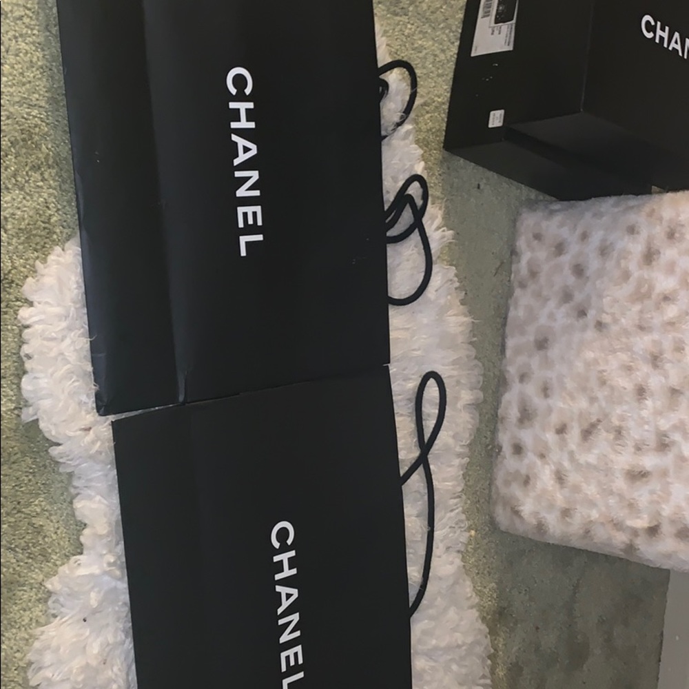 Chanel shopping bags